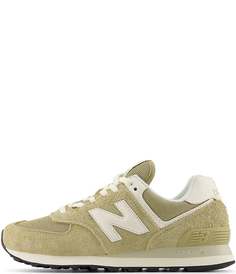 New Balance Women's 574 Hairy Suede Lifestyle Sneakers