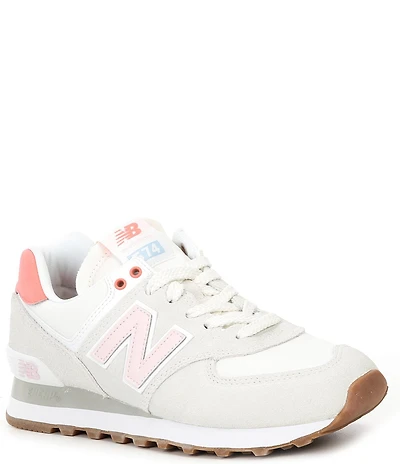 New Balance Women's 574 Lifestyle Suede Retro Sneakers