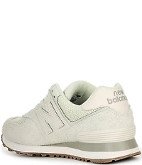 New Balance Women's 574 Suede Woven Lifestyle Sneakers