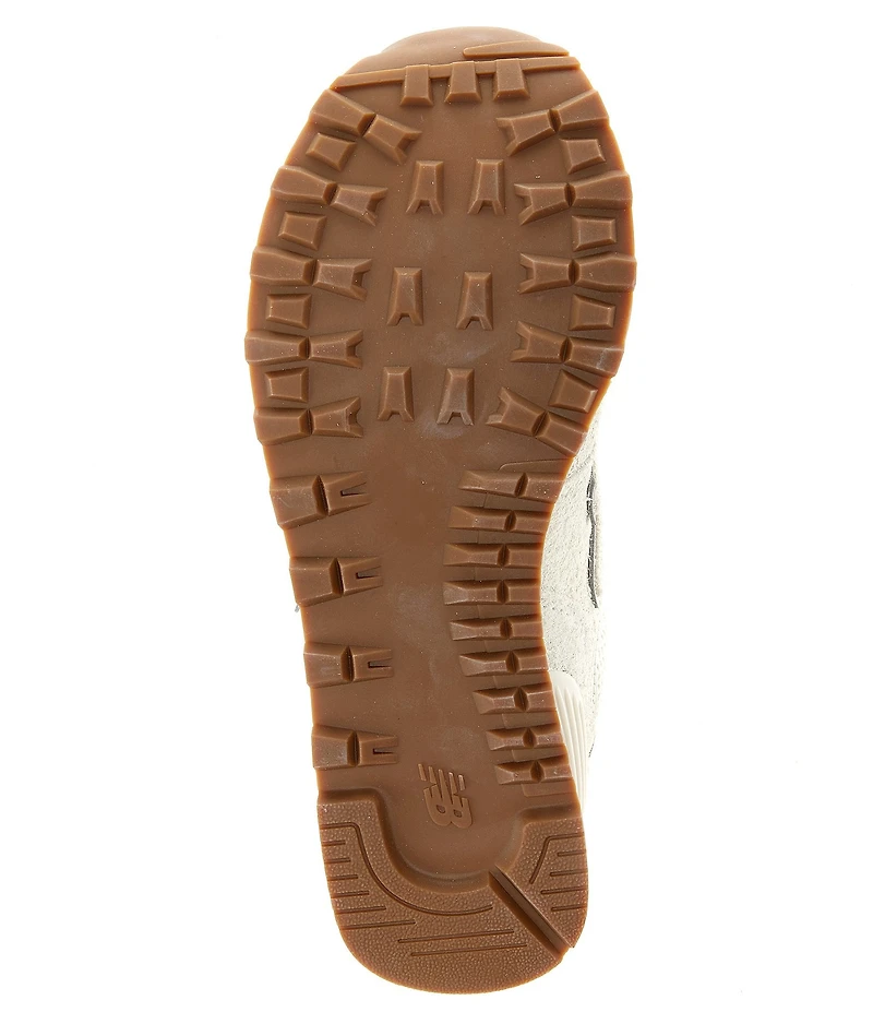 New Balance Women's 574 Suede Woven Lifestyle Sneakers