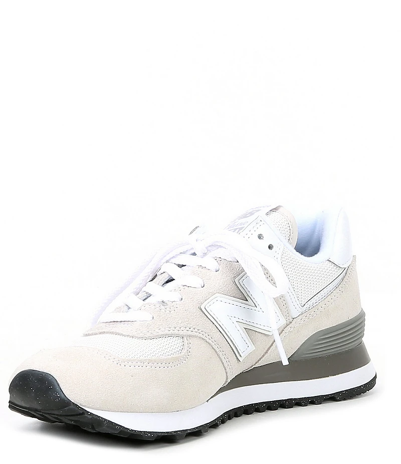 New Balance Women's 574 Suede and Mesh Retro Sneakers