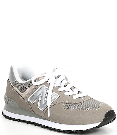 New Balance Women's 574 Suede and Mesh Retro Sneakers
