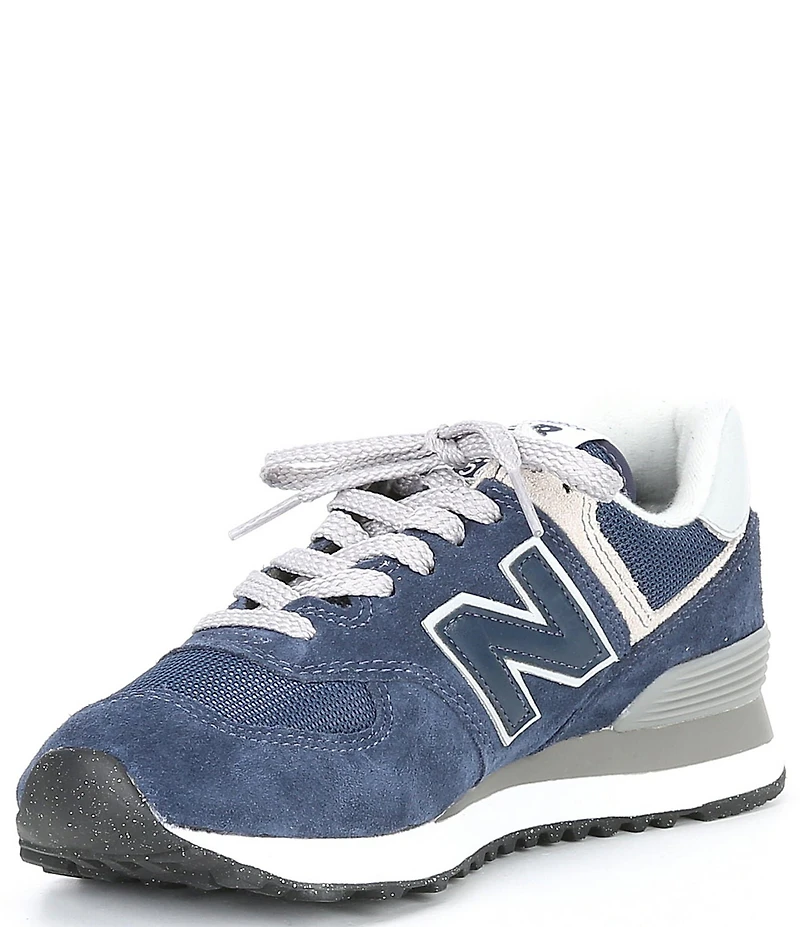 New Balance Women's 574 Suede and Mesh Retro Sneakers