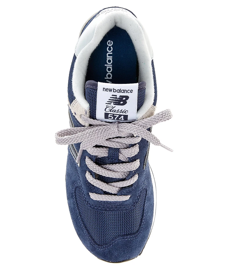 New Balance Women's 574 Suede and Mesh Retro Sneakers