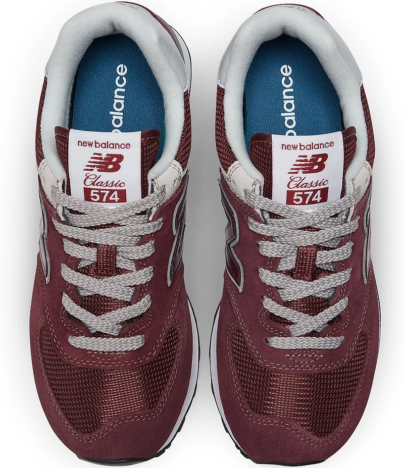New Balance Women's 574 Suede and Mesh Retro Sneakers