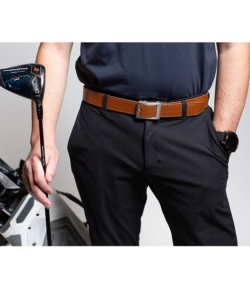 Nexbelt Classic 1 3/8#double; Strap Dress Belt