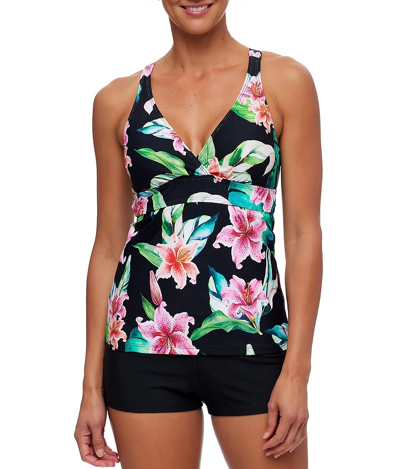 Next by Athena Good Karma High Waist Jump Start Short Swim Bottom