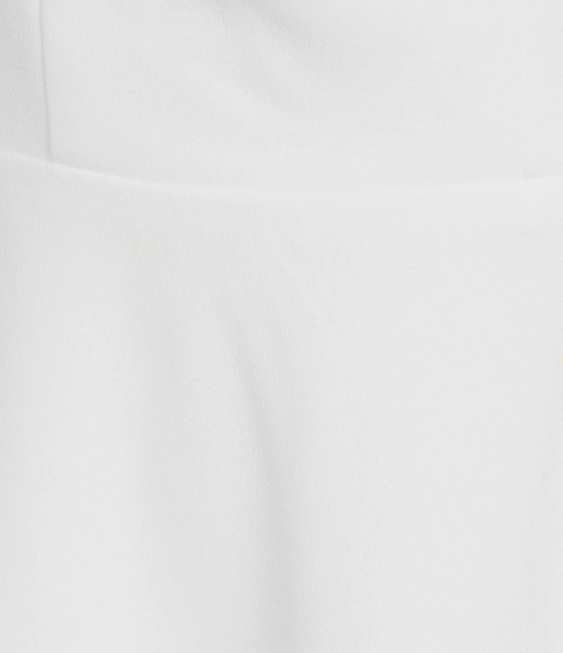 Next Up Off-The-Shoulder Adjustable Spaghetti Strap Twist Back Double Ruffle Hem Skirt Dress