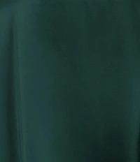 Next Up Plus Size Cowl Neck Spaghetti Strap Mesh Waist Tiered Ruffle Dress