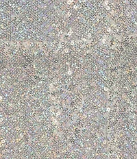 Next Up Sequin V-Neck Spaghetti Strap Tie Back Front Slit Dress