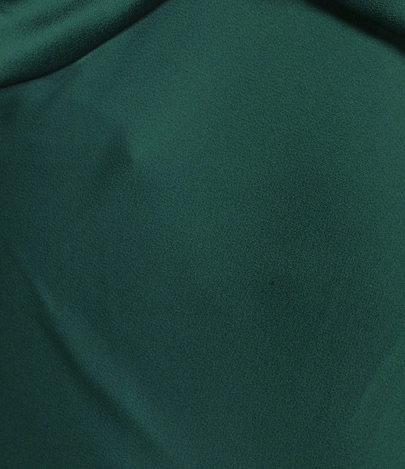 Next Up Sweetheart Neck Twist Front Tie Shoulder Dress