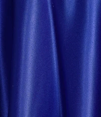 Next Up V-Neck Spaghetti Strap Pleated Bust Front Slit Dress
