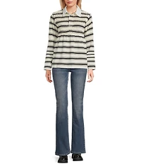 NIA Barrington Stripe Long Sleeve Top