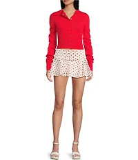 NIA Hyperion Polka Dot Mini Skirt