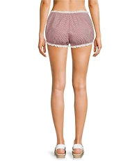 NIA Justine Pull-On Gingham Coordinating Micro Bloomer Shorts
