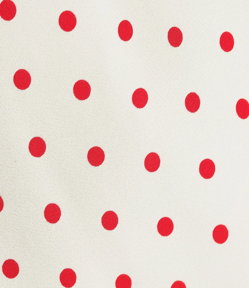 NIA Kim Dotted Long Sleeve Mini Dress