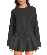 NIA Lisa Button Front Cardigan