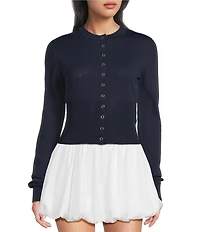 NIA Lucile Button Front Cardigan