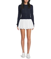 NIA Lucile Button Front Cardigan