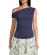 NIA Mariposa One-Shoulder Top