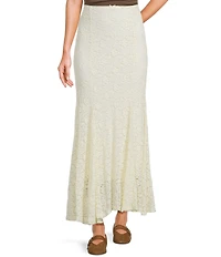 NIA Mormandie Lace Maxi Skirt