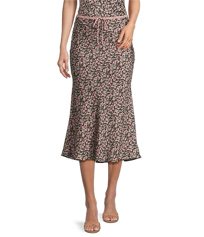 NIA Nathalia Coordinating Floral Midi Skirt