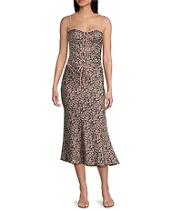 NIA Nathalia Coordinating Floral Midi Skirt
