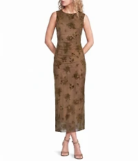 NIA Reese Mesh Midi Dress