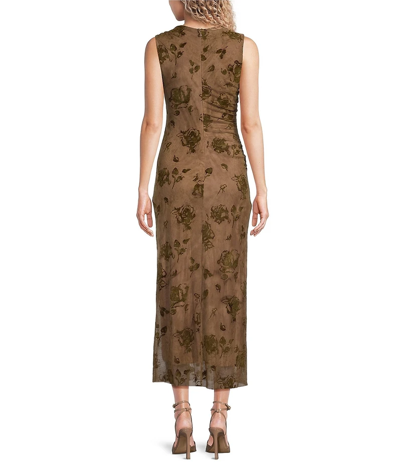 NIA Reese Mesh Midi Dress
