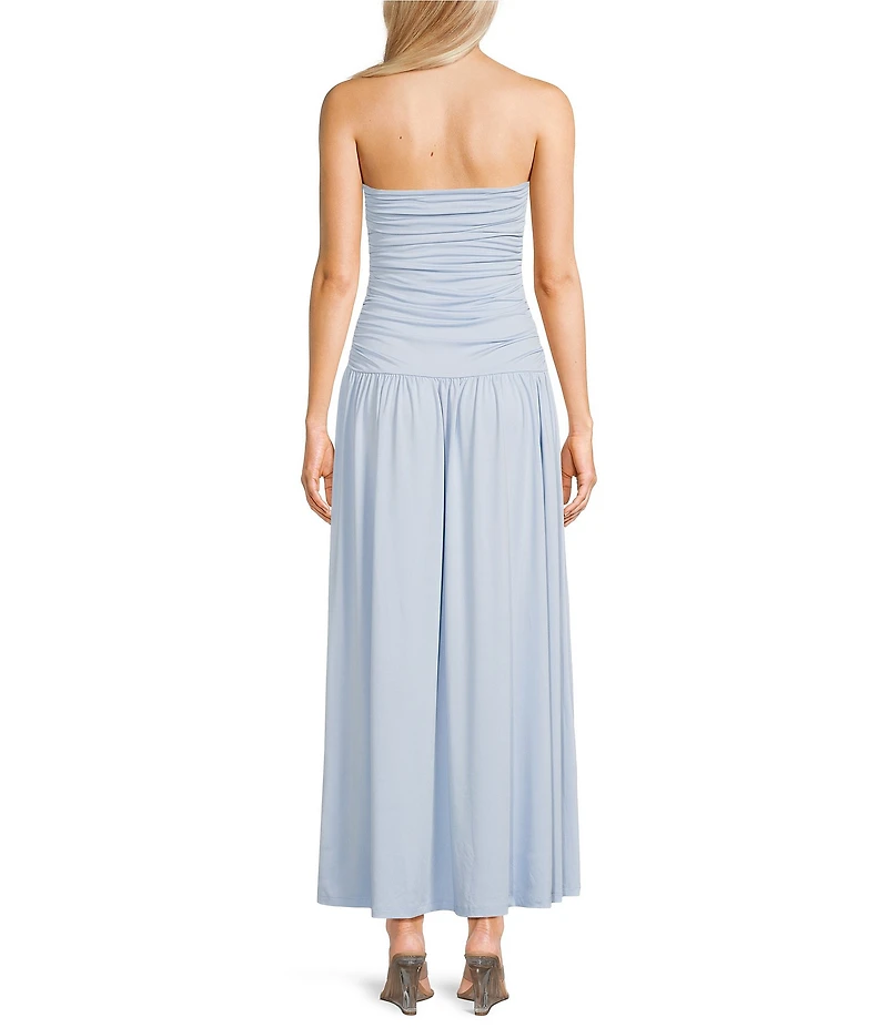 NIA Santal Strapless Maxi Dress