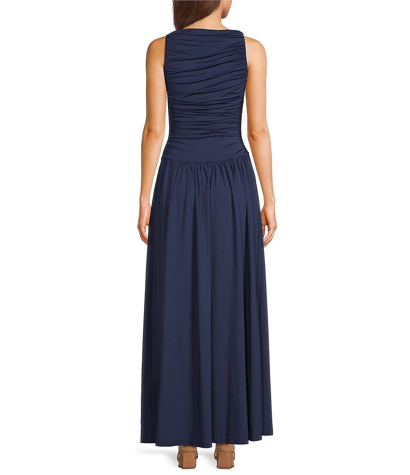 NIA the Label Knit Drop Waist Maxi Dress