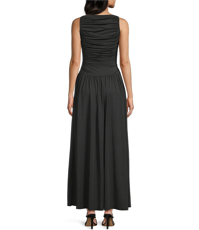 NIA the Label Knit Drop Waist Maxi Dress