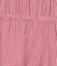 NIA Thomas Pick-A-Boo Gingham Midi Dress
