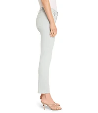 NIC + ZOE 28#double; 5-Pocket Midrise Straight Leg Ankle Jeans