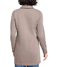 NIC + ZOE About Town Notch Lapel Long Sleeve Jacket