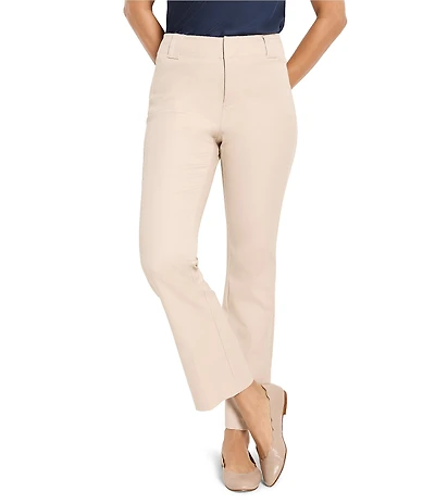 NIC + ZOE Bi-Stretch Cotton Plaza Demi Boot Ankle Pants