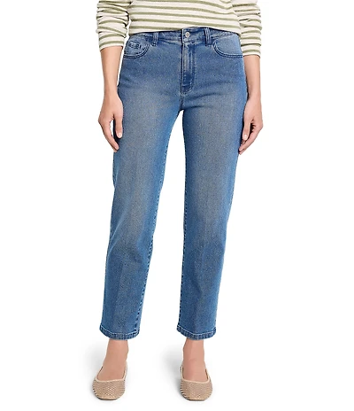 NIC + ZOE Denim Recess Straight Ankle Jeans