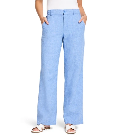 NIC + ZOE Eliot Linen Wide Leg Pants
