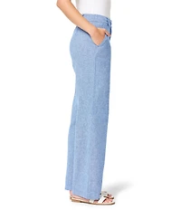 NIC + ZOE Eliot Linen Wide Leg Pants