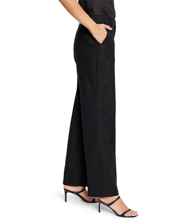 NIC + ZOE Eliot Linen Wide Leg Pants