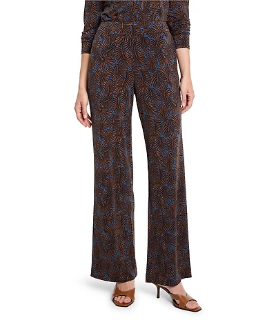 NIC + ZOE Coordinating Feather Fern Wide Leg Pants