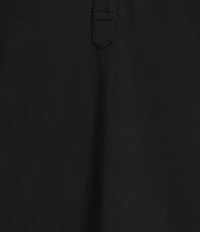 NIC + ZOE Henley Split V-Neck Elbow Puff Sleeve Dress