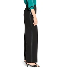 NIC + ZOE Lenox Sleek Stretch Tuxedo Wide Leg Pants