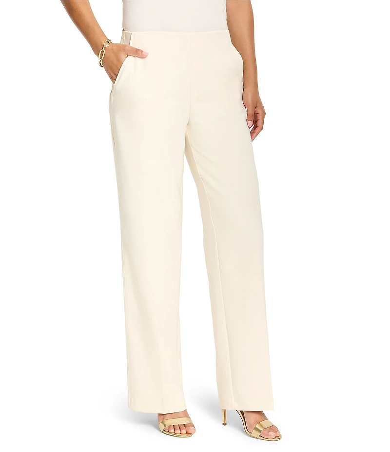 NIC + ZOE Lenox Sleek Stretch Tuxedo Wide Leg Pants