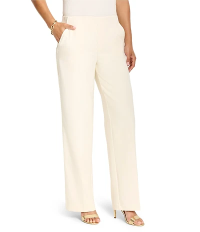 NIC + ZOE Lenox Sleek Stretch Tuxedo Wide Leg Pants
