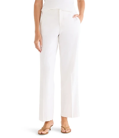 NIC + ZOE Lenox Stretch Linen Wide Leg Pants