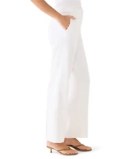 NIC + ZOE Lenox Stretch Linen Wide Leg Pants