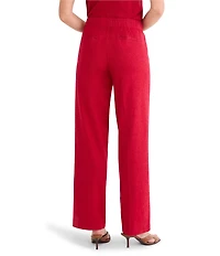 NIC + ZOE Lenox Stretch Linen Wide Leg Pants