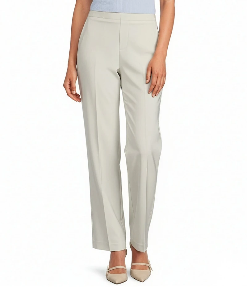 NIC + ZOE Lenox Wide Leg Accent Stitch Pants