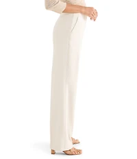 NIC + ZOE Lenox Wide Leg Accent Stitch Pants